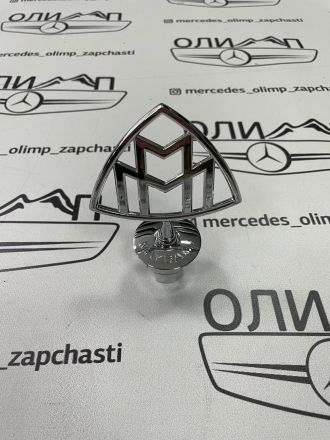 Эмблема в капот на Mercedes w222 maybach